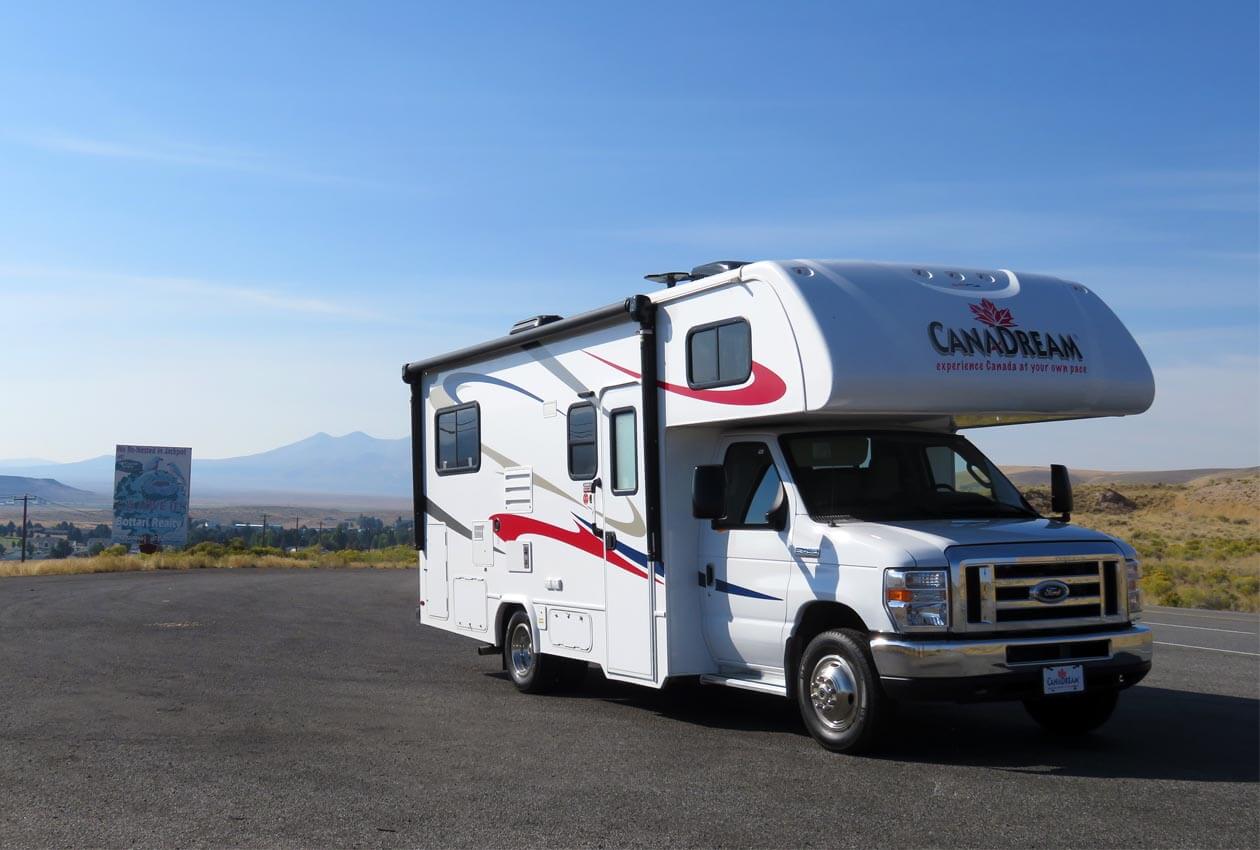 CanaDream Midi Motorhome MHC at Campground